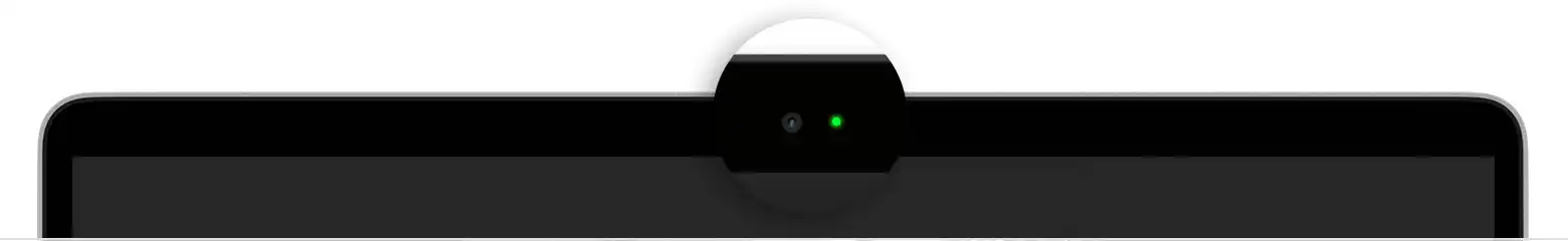 MacBook Camera Green Light Indicator